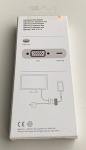 Apple Lightning to VGA Adapter (2 foto / 2)