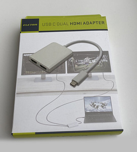 ELETRA USBC-HDMI DUAL ADAPTER