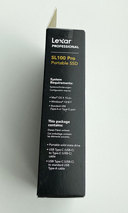 Lexar Professional SL100 Pro 500 GB Black (4 foto / 4)