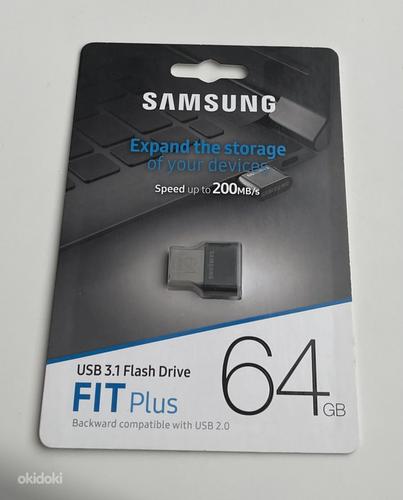 Samsung FIT Plus 64GB Gray (фото #1)