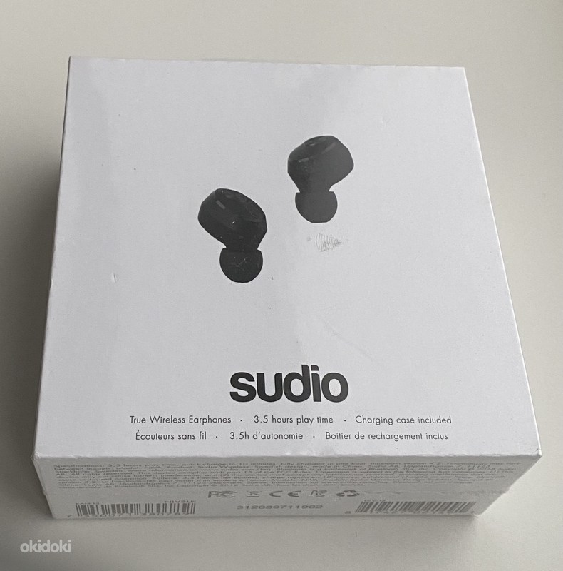 Sudio Nivå True Wireless Black/White (foto #1)