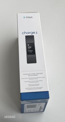 Fitbit Charge 2 L/G Black/Silver (фото #3)