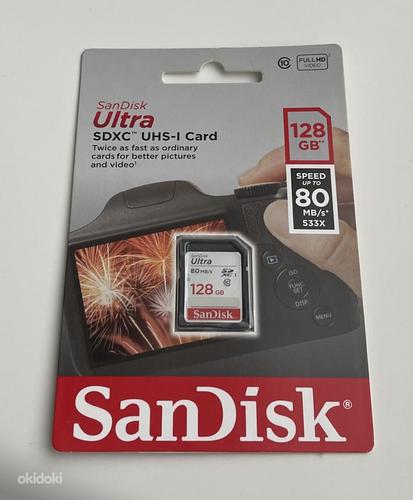 SanDisk Ultra SDXC Card 128GB Class 10 UHS-I, 80MB/s (foto #1)