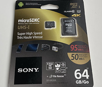 Sony microSDXC UHS-I 64GB, 95 MB/s