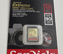 SanDisk SDXC Extreme SDXC 32GB/64GB 90MB/s Class 10