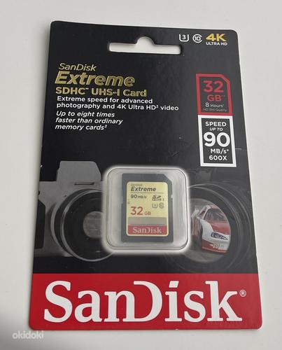 SanDisk SDXC Extreme SDXC 32GB/64GB 90MB/s Class 10 (foto #1)