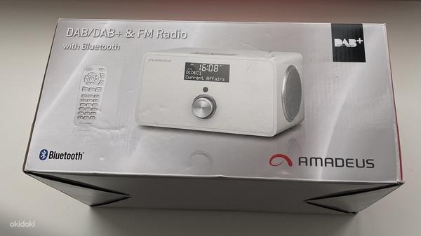 Amadeus DAB/DAB+ & FM Radio with Bluetooth , White (фото #1)