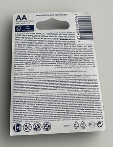 Varta AA 2100mAh Recharge Accu Power 4tk (2 foto / 2)