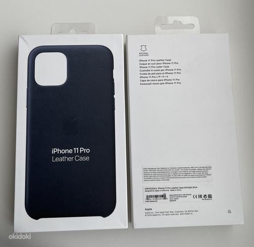 iPhone 11 Pro Leather Case Midnight Blue/Black/Red/Brown (foto #4)