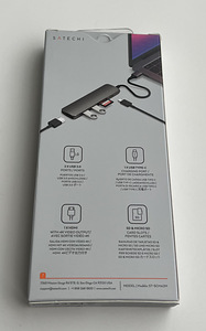Satechi SLIM ALUMINUM TYPE-C MULTI-PORT ADAPTER V2 (2 foto / 2)