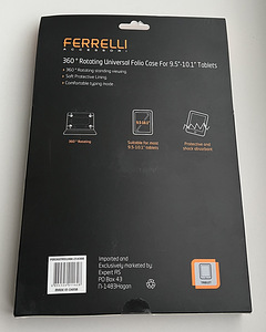 Ferrelli 360 Rotating Universal Folio Case 9.5 -10.1 " (2 foto / 2)