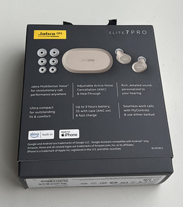 Jabra Elite 7 Pro Titanium Black / Gold Beige (6 foto / 8)