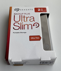 Seagate Backup Plus Ultra Slim 2TB Gold/Silver