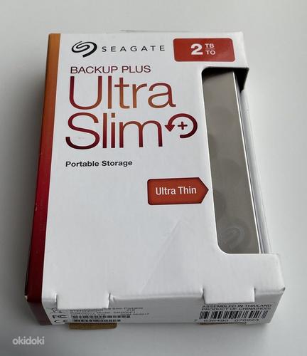 Seagate Backup Plus Ultra Slim 2TB Gold/Silver (фото #1)