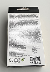 Biltema FM transmitter with Bluetooth (2 foto / 2)