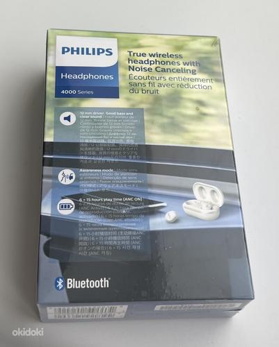 Philips True Wireless Headphones Black/White (фото #2)