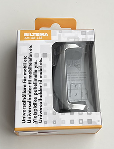 Biltema Universal Mobile Phone Mount, Black/Silver/Gold (4 foto / 8)