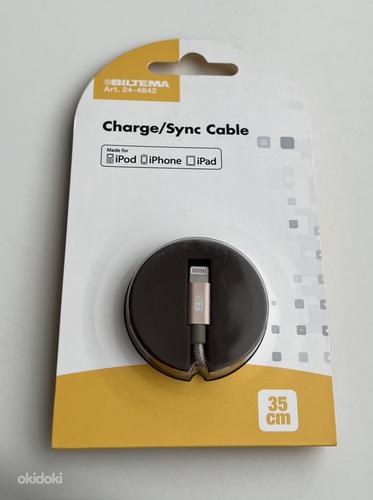 Biltema USB charge/sync cable with lightning connector (foto #1)