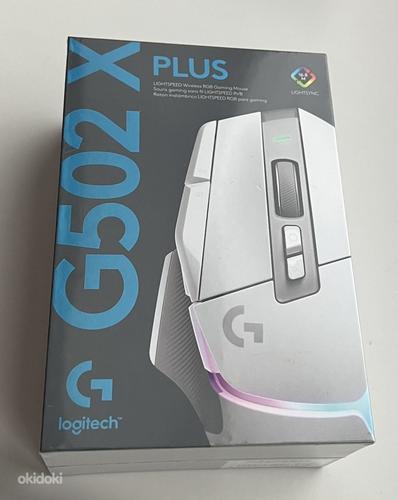 Logitech G502 X Plus Lightspeed Wireless , White (фото #1)