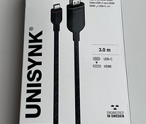 Unisynk USB-C to HDMI Cable 4K , 3m
