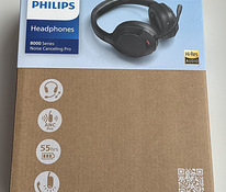 Philips Over-Ear Wireless Headphones TAH8507BK/00