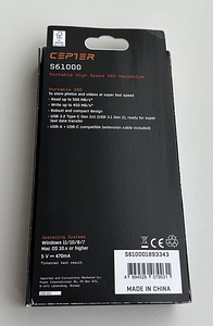 CEPTER S6 EXTERNAL SSD 1 TB (2 foto / 3)
