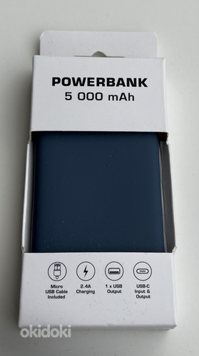 Powerbank 5000mAh , Blue (фото #1)