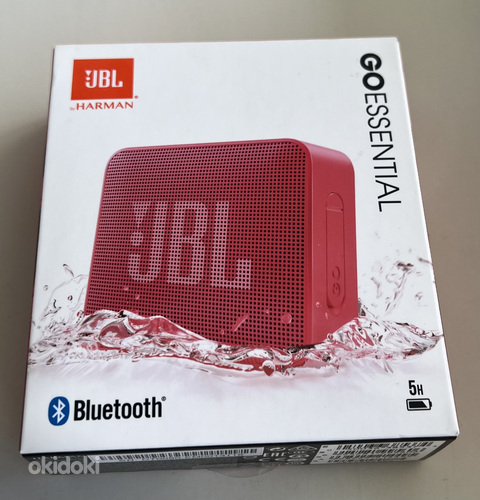 JBL GO Essential Black/Blue/Red (фото #7)