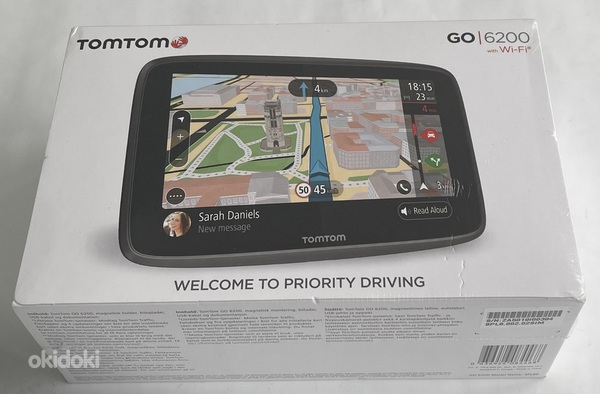 TomTom GO 6200, Wi-Fi (foto #1)