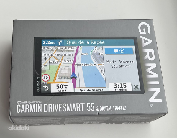 Garmin DriveSmart 55 & Digital Traffic 5,5" (фото #1)