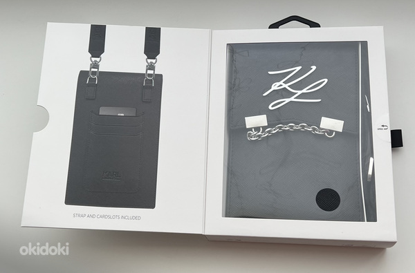 Karl Lagerfeld Handbag Universal Phone Pouch Black (foto #3)