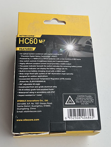 Nitecore HC60 v2 1200 Lumen (2 foto / 4)
