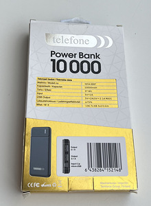Telefone Powerbank 10000mAh , Black (2 foto / 3)