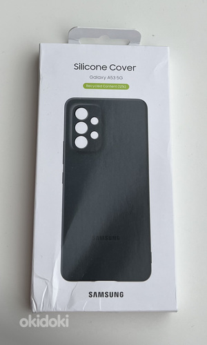 Samsung Galaxy A53 Silicone Cover , Black (foto #1)