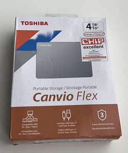 Toshiba Canvio Flex 4tb , Silver