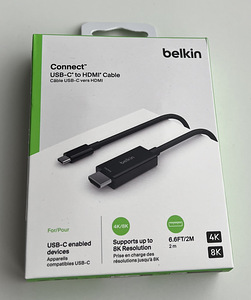 Belkin CONNECT Cable USB-C to HDMI Cable - 4K/8K , (2m)