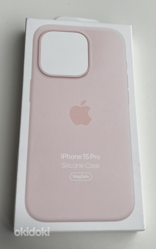 Apple iPhone 15 Pro Silicone Case Light Pink (foto #1)