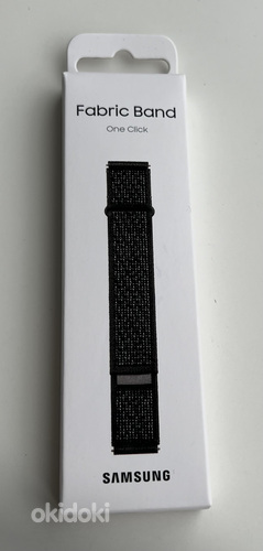 Samsung Galaxy Watch 6 Fabric Band, M/L , Black (foto #1)