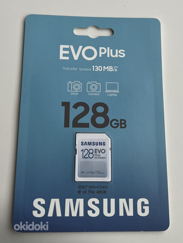 Samsung SDXC Card EVO Plus 128 GB (фото #1)