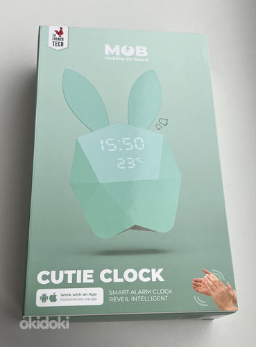 MOB Cutie Clock , Turquoise (foto #1)