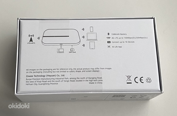 Huawei Mobile Router 4G LTE , White (foto #2)