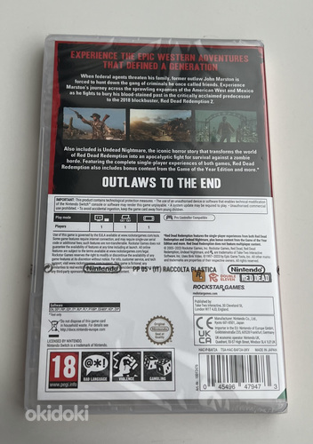 Red Dead Redemption (Nintendo Switch) (фото #2)