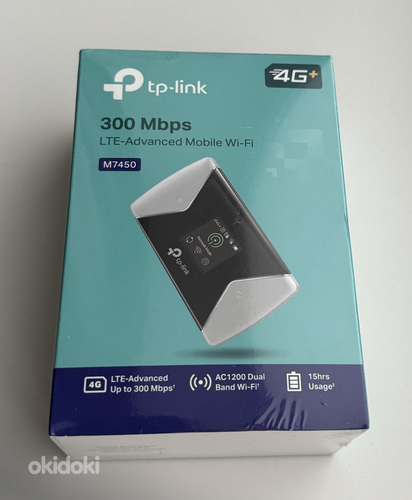 TP-Link M7450 4G LTE - Mobile WiFi router (фото #1)