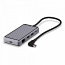 Unisynk 8 Port USB-C Hub V2 , Grey (foto #1)