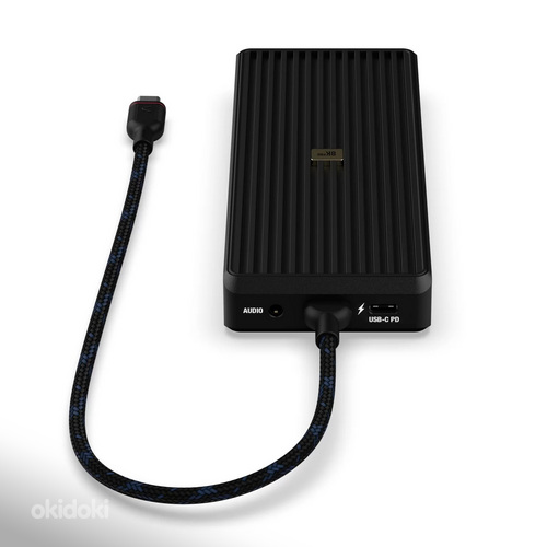 Unisynk 12 Port Dual Display USB-C Hub 8K Pro , Black (фото #5)