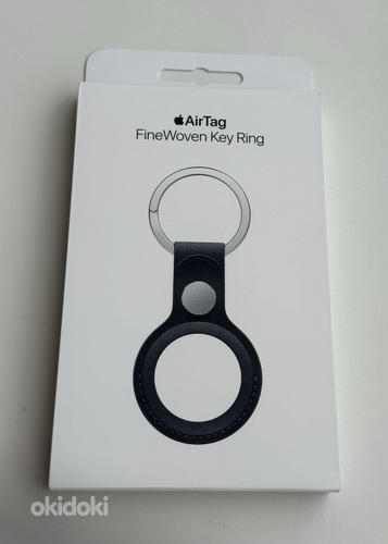 Apple AirTag FineWoven Key Ring , Black (foto #1)