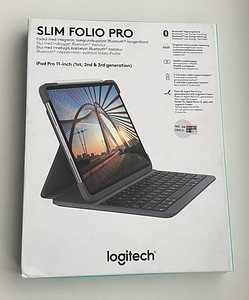 Logitech Slim Folio For IPad Pro 11-Inch (1st-4th gen)