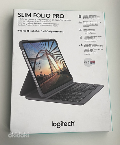 Logitech Slim Folio For IPad Pro 11-Inch (1st-4th gen) (foto #1)