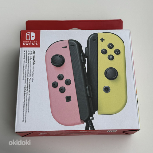 Nintendo Switch Joy-Con Pair Pastel Pink / Pastel Yellow (фото #1)