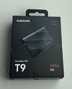 Samsung Portable SSD T9 1 TB USB 3.2 Gen 2, Black